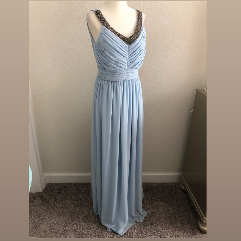 Long Blue Dress Bridesmaid or Events